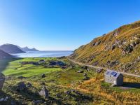 Lofoten Beach House I Amazing View - B&B Leknes