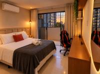 Studio Bahamas com Varanda prox Metrô e Shopping - Bed and Breakfast Brasilia