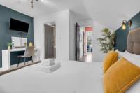 The Tide Top -Top-Floor 1-Bed, Full Kitchen, Sofa Bed for Extra Guests - B&B Weston-super-Mare