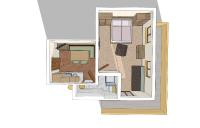 Apartment mit 2 Schlafzimmern