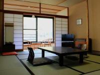 Deluxe Kamer in Japanse stijl met Eigen Badkamer en Toilet - Oostelijk Gebouw - Uitzicht op de Rivier - Rookvrij