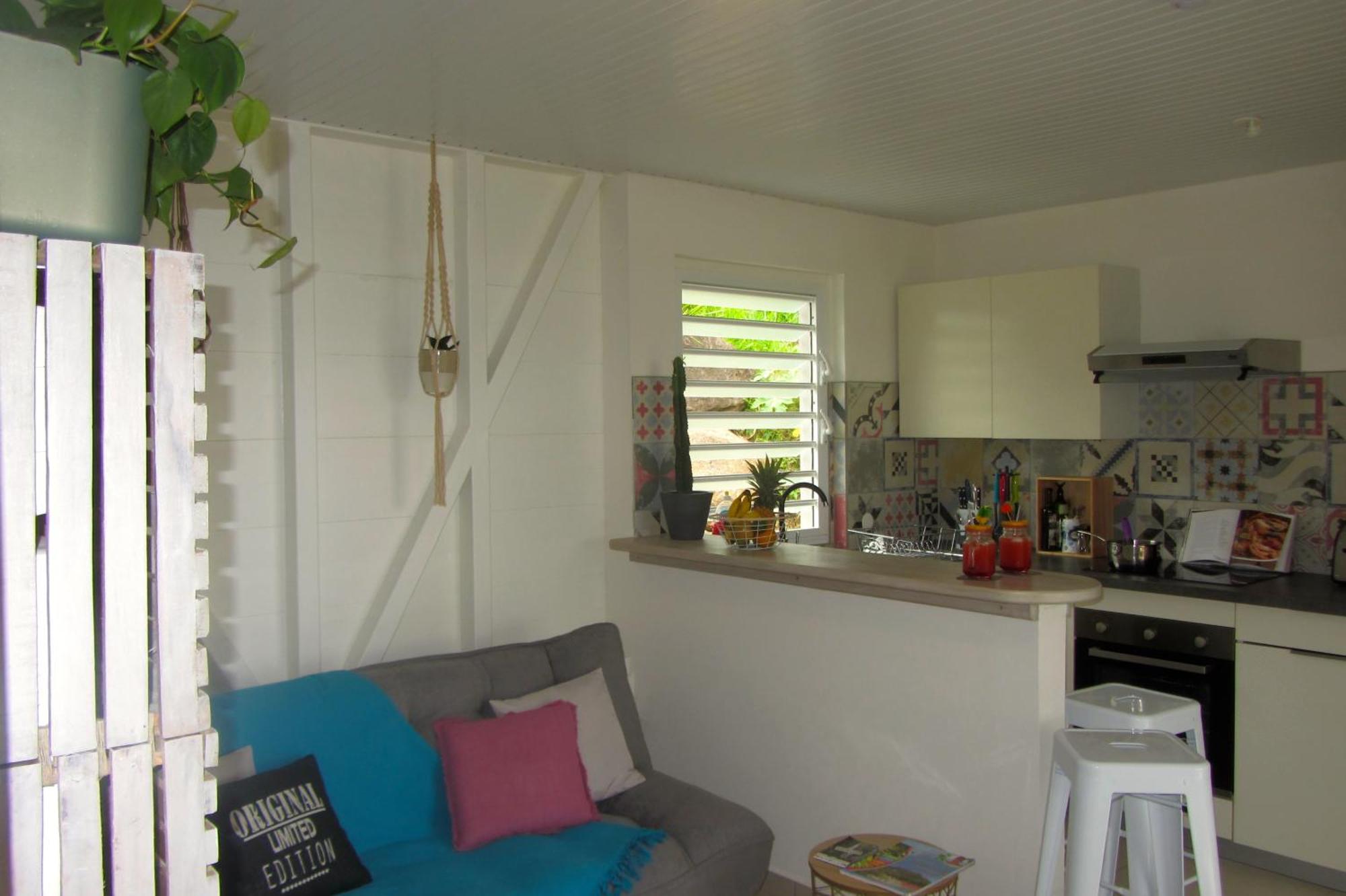 Or bleu-Bungalow volcan Soufriere-Vue sur mer, foto 12