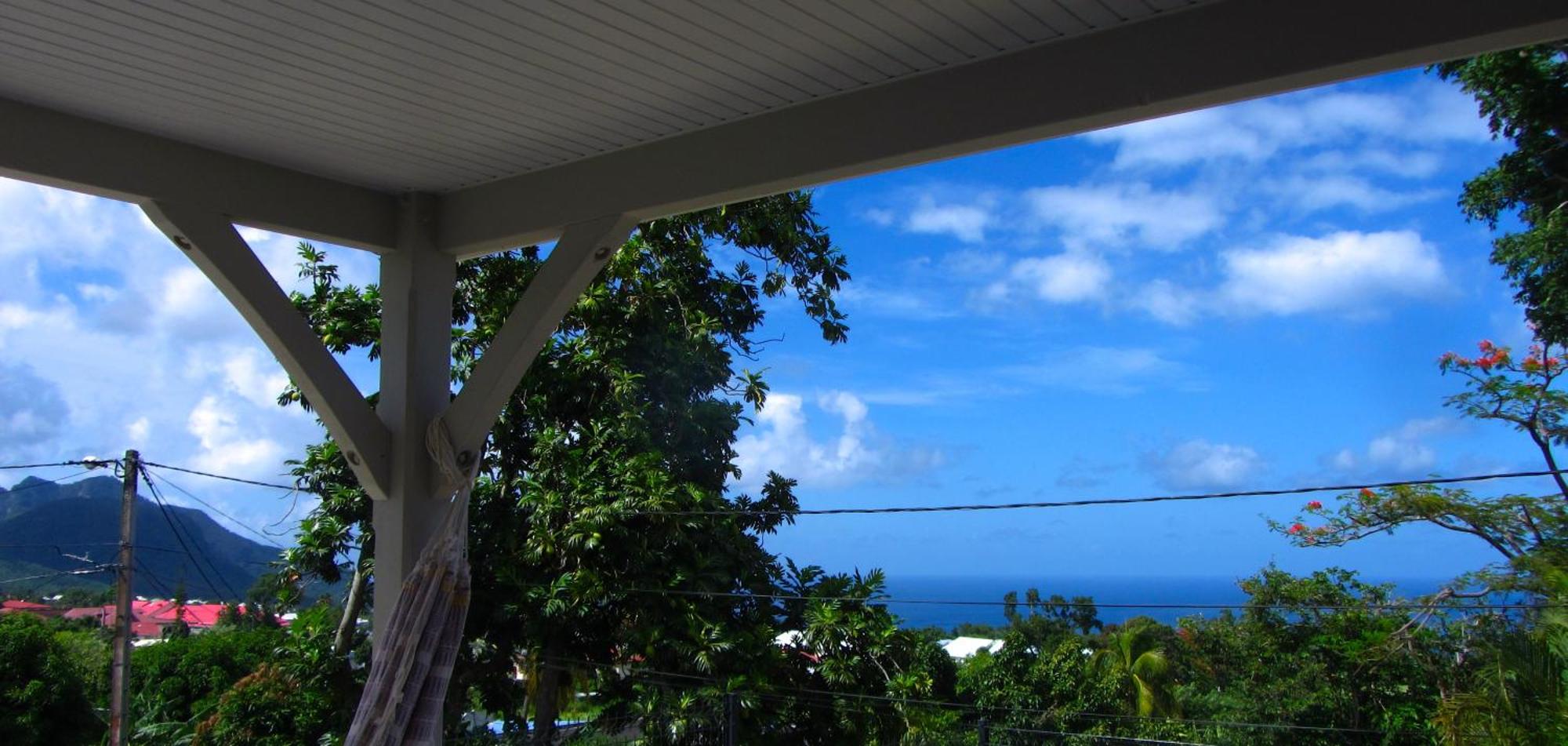 Or bleu-Bungalow volcan Soufriere-Vue sur mer, imagen 4