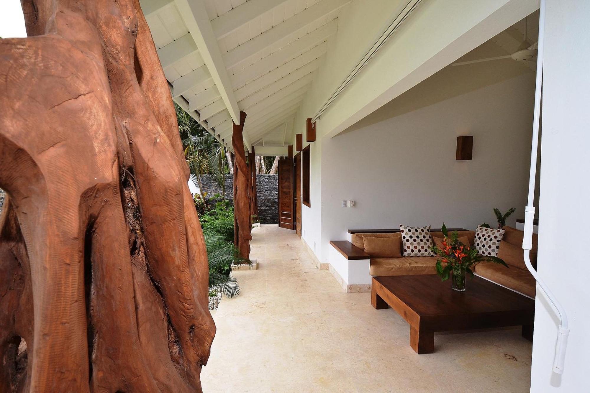 Las Terrenas Front Beach And Garden Villa with private staff, foto 14