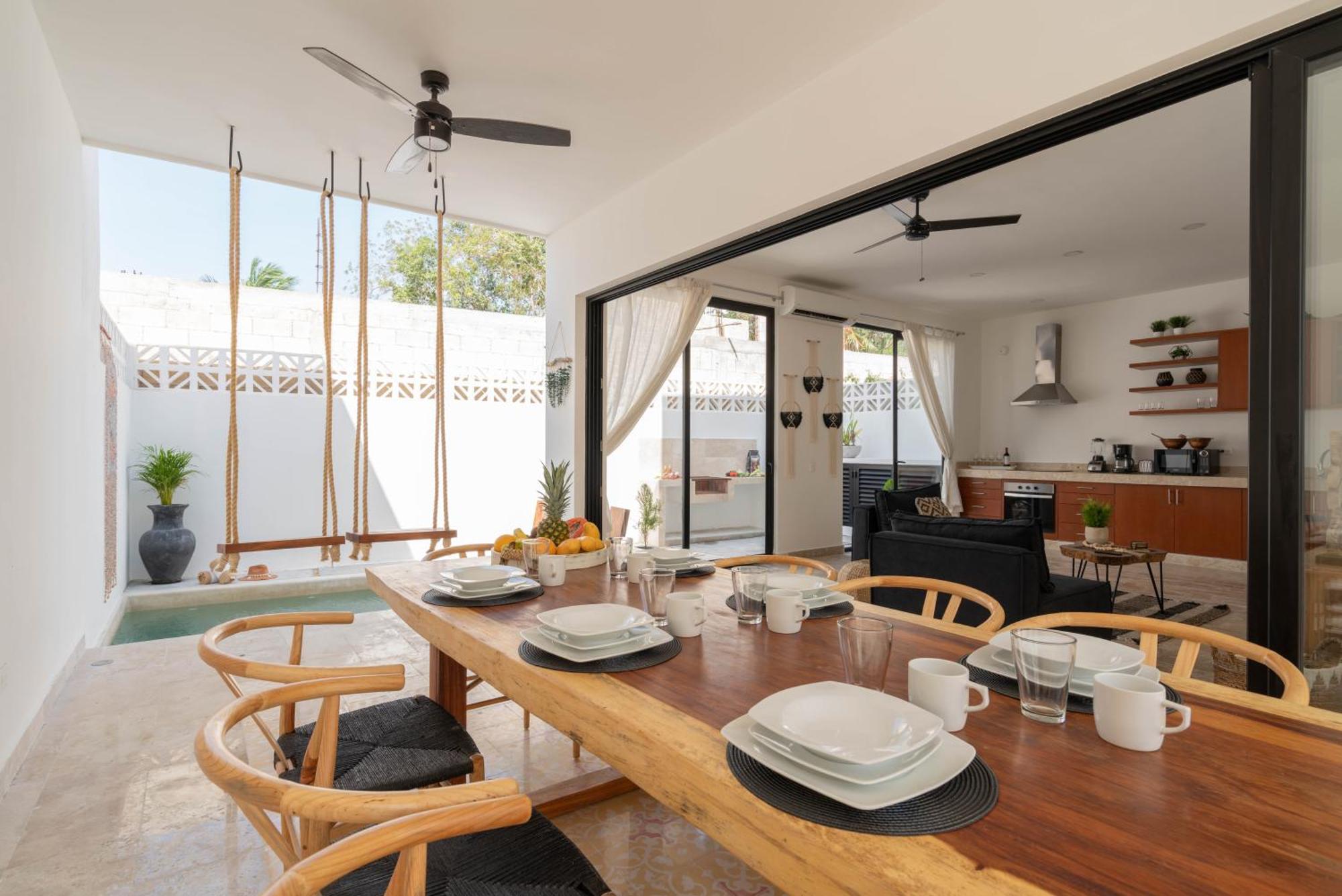 Tulum Cozy 3 Bedrooms Townhome-Centrally Located-Gated-WIFI, foto 8