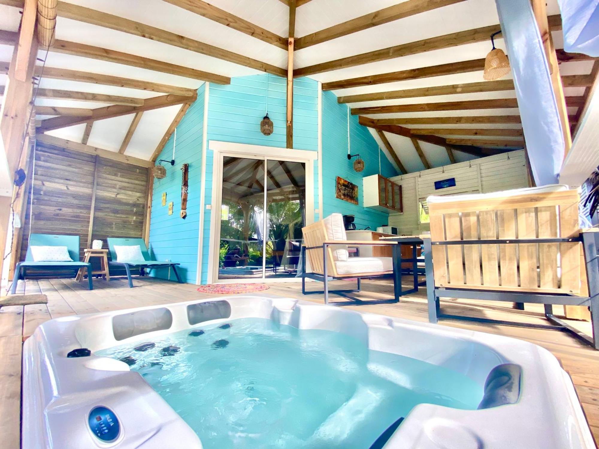 Écolodge Ti-Spa avec Jacuzzi Privé Villa Gaïa, imagen 5