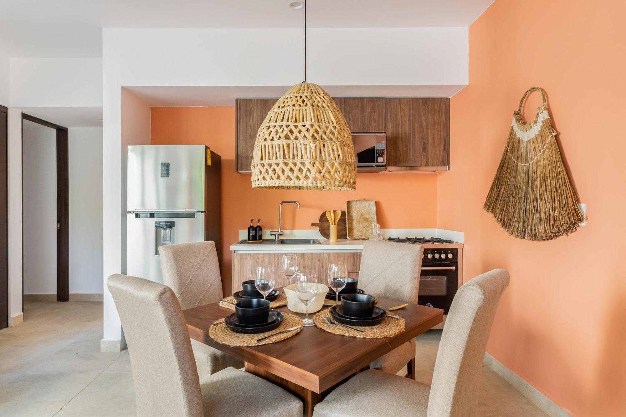 Quiet 2BR in Tulum with Pool Spacious Patio Gym, foto 15