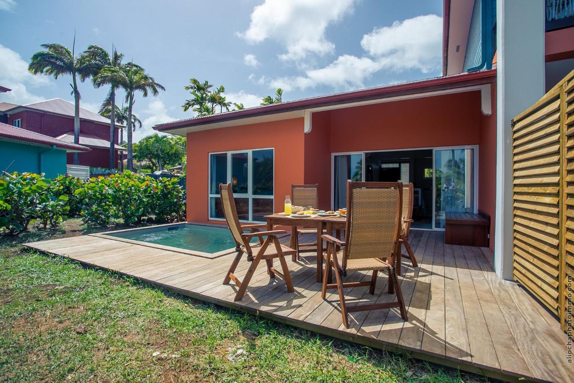 Au bord du lagon , Bungalow avec piscine privée, imagen 5