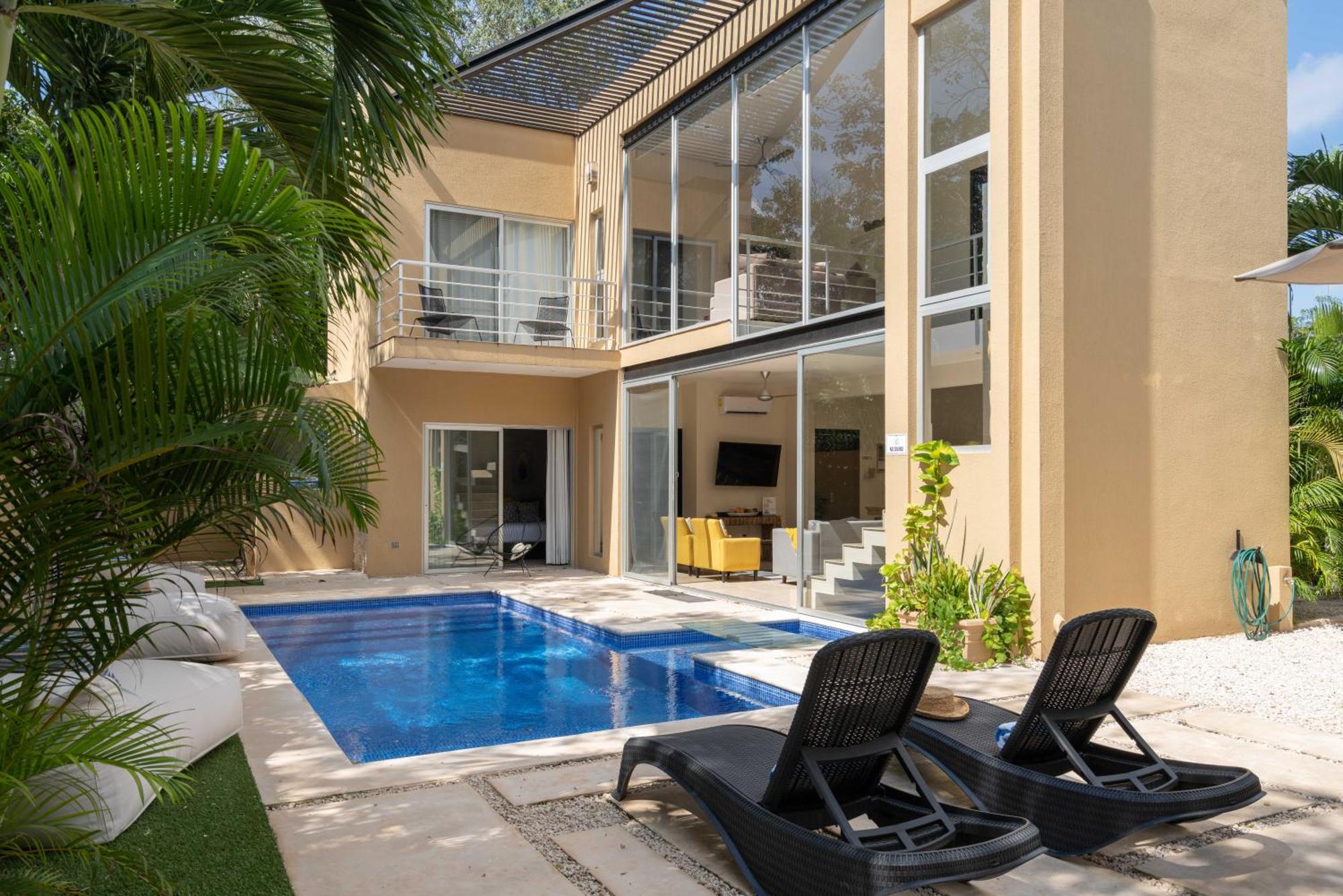 Tulum Private Modern Villa-Pool Beds-AC-Internet-Parking-Grill, imagen 5