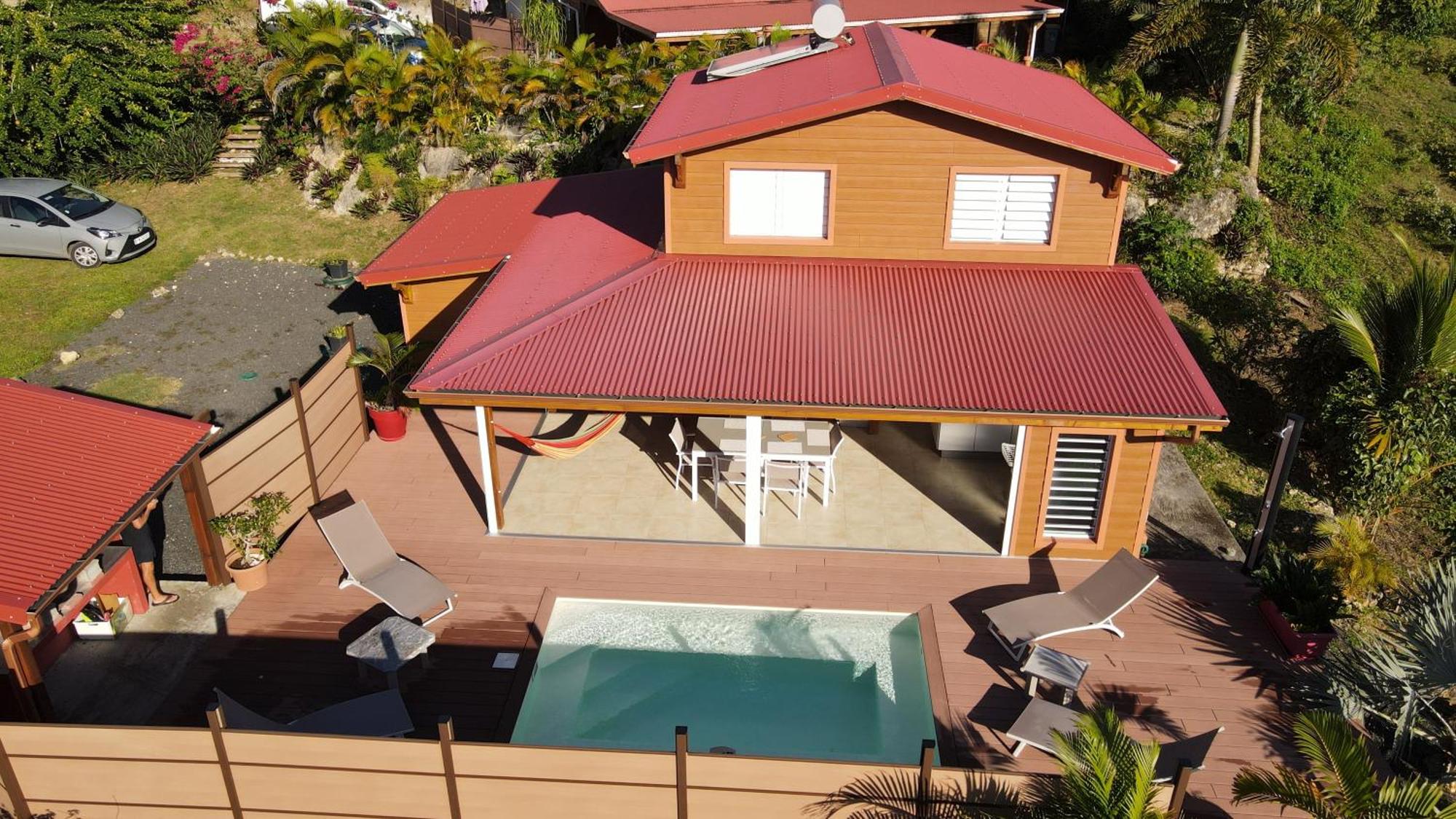Villa neuve de standing en bois avec piscine, imagen 3