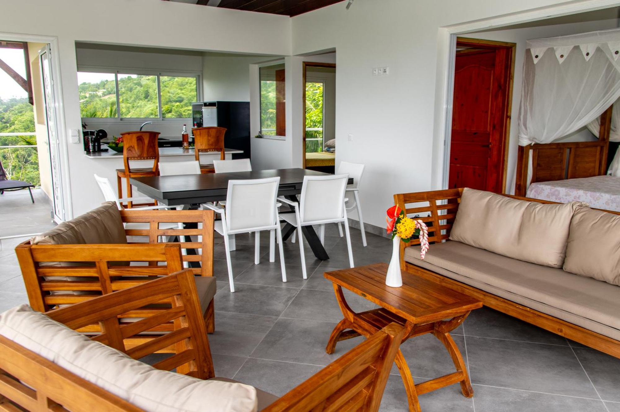 Villa Grenade & Pitaya haut - bas Vue mer et FDF, foto 14