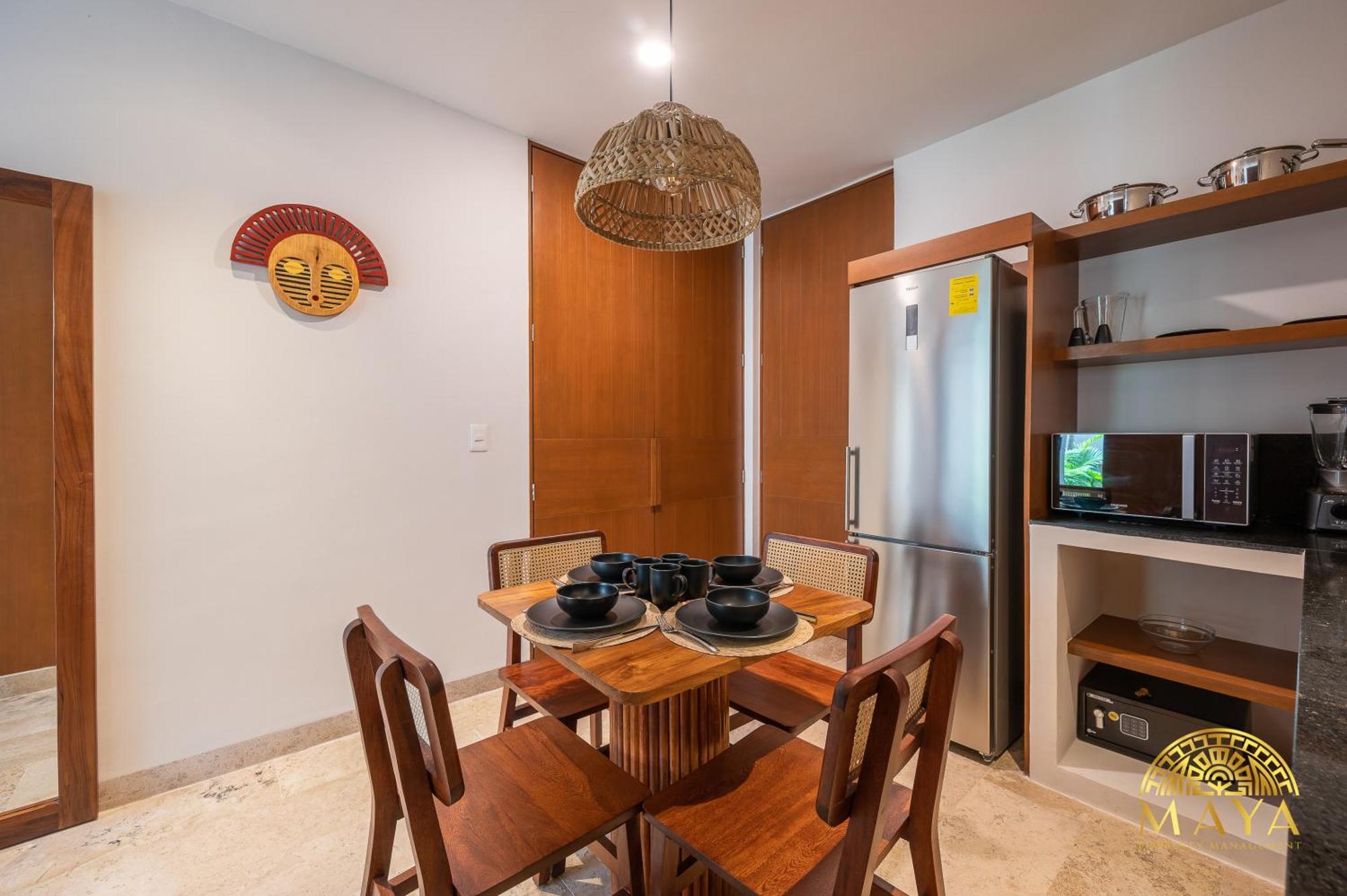 NHOA 108A Lux 2BR Condo Plunge Pool in Aldea Zama, foto 12