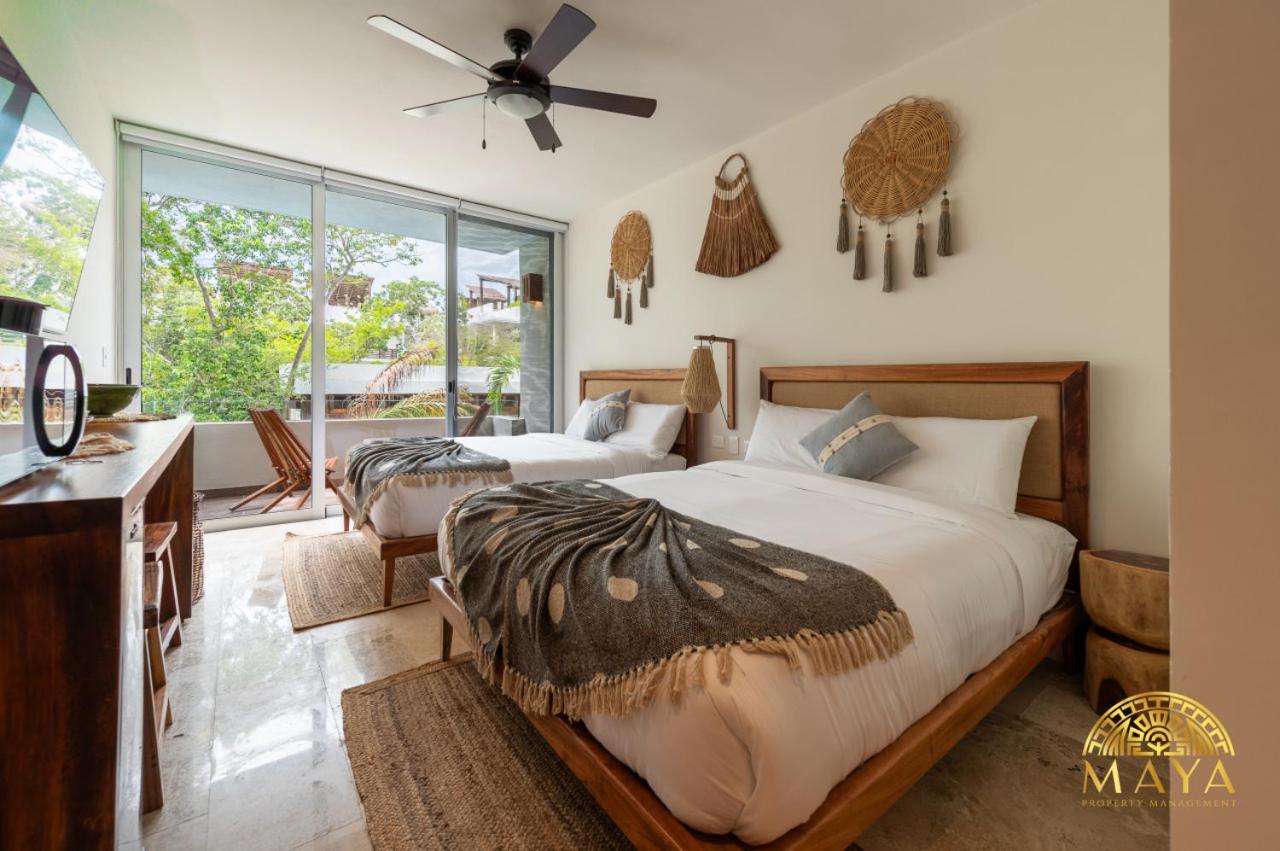 NHOA 207A Lux 2BR Condo Pool View in Aldea Zama, foto 11