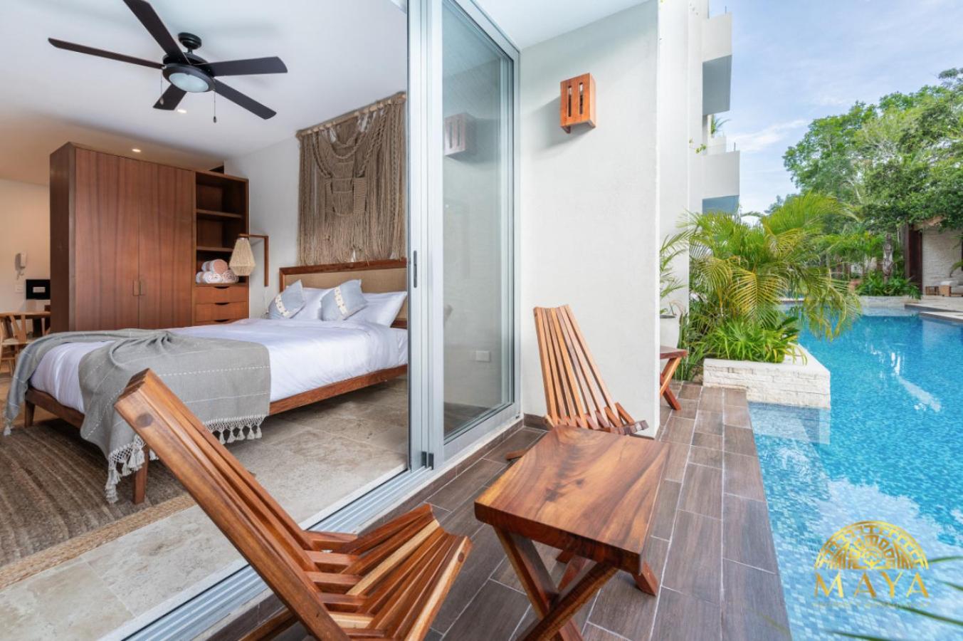 NHOA 101B Lux 1BR Condo Pool access in Aldea Zama, foto 7