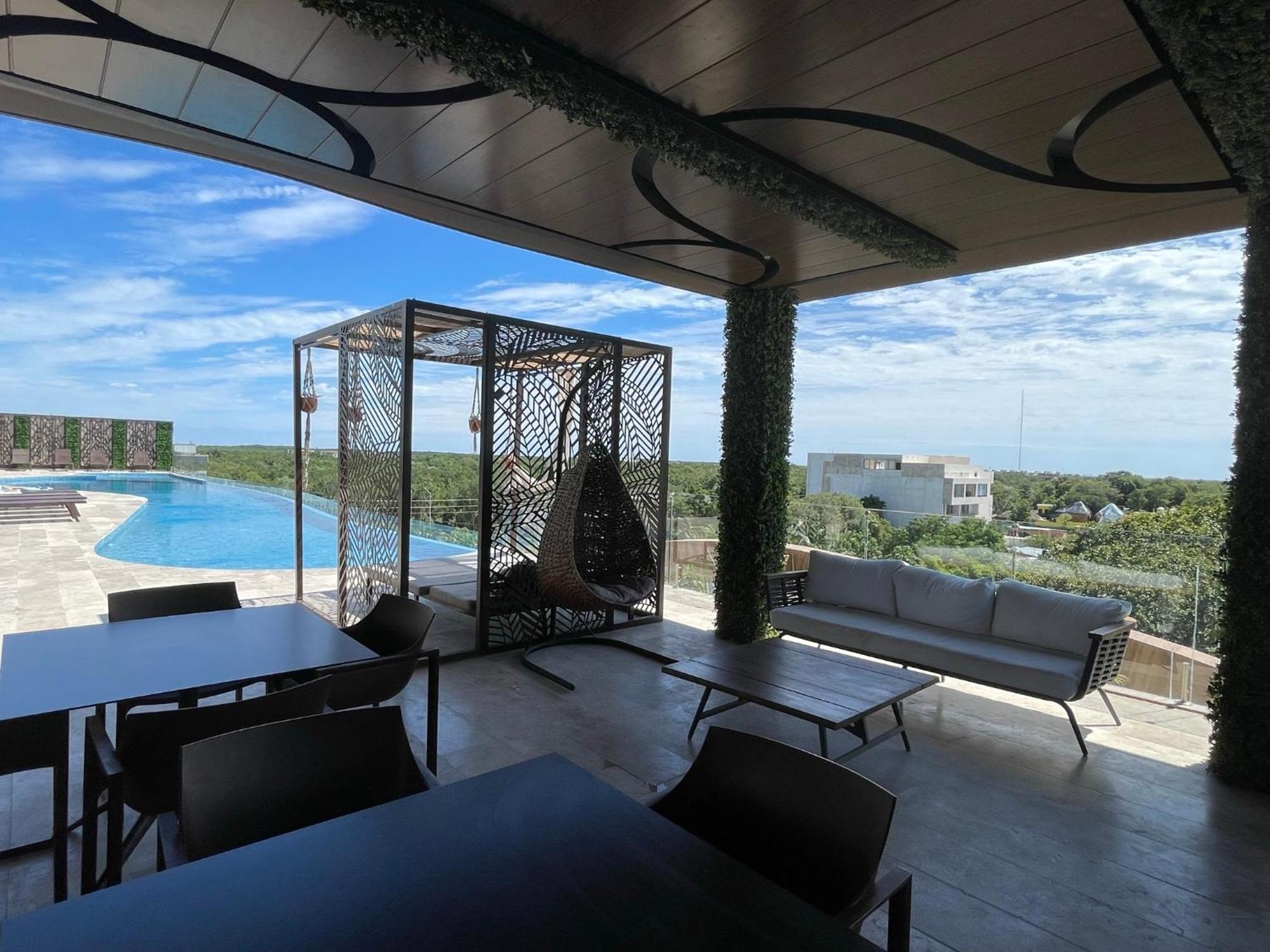 Penthouse Con Alberca Privada Y Rooftop (menesses Tulum), foto 13