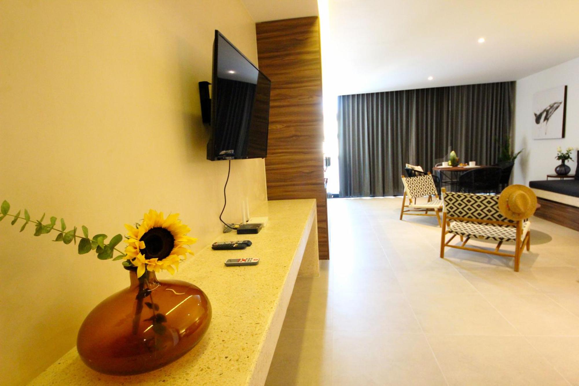 Spacious Studio, amazing rooftop with sea view, foto 7
