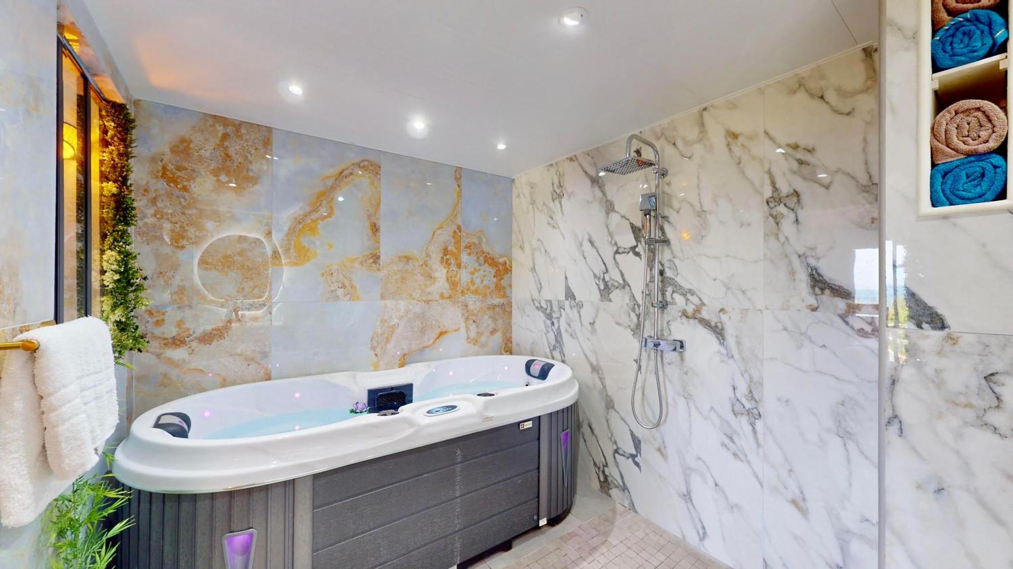 150 de Grey Studio pour 2 avec SPA, Vue sur mer, foto 8