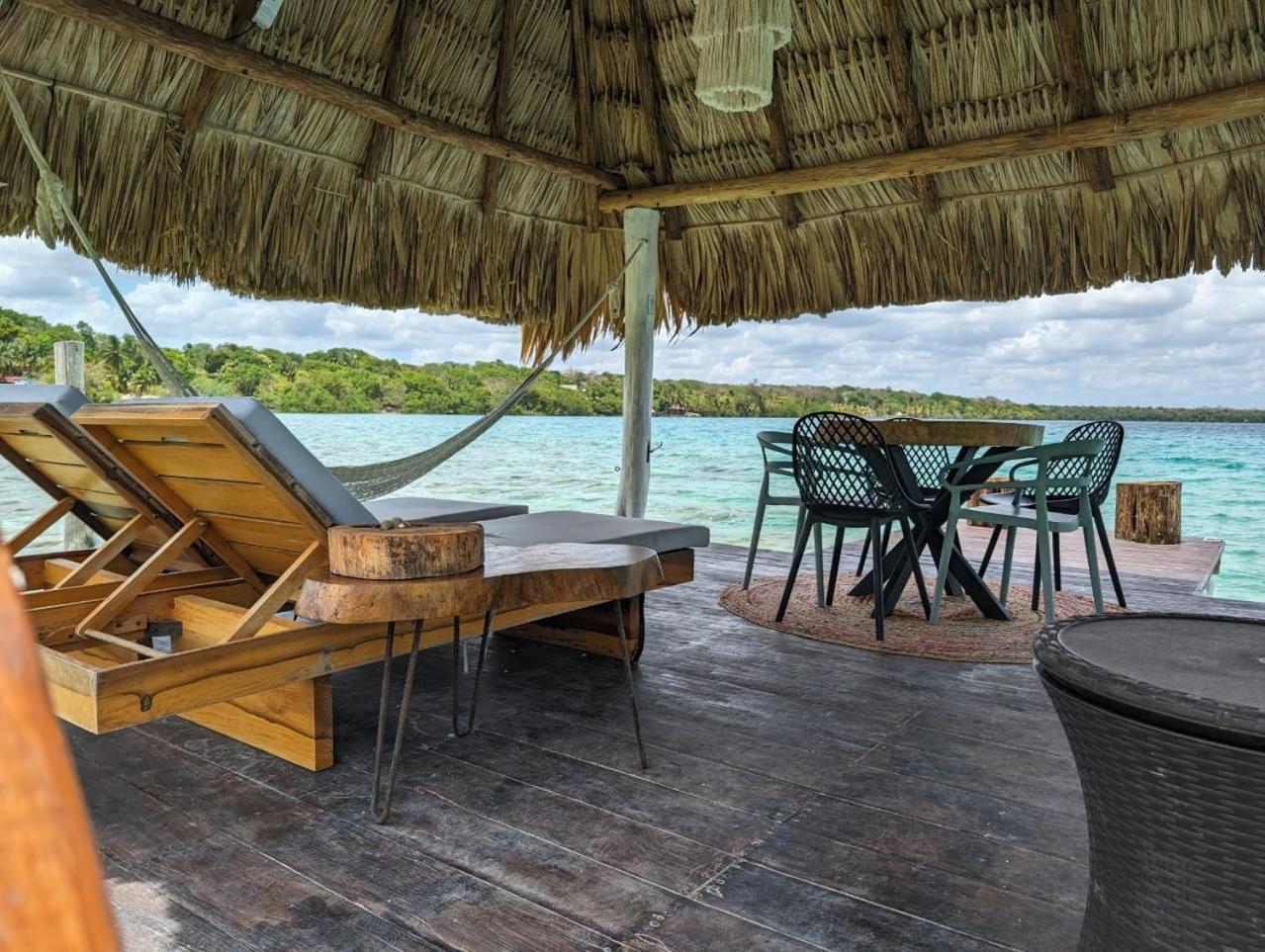 Cabaña con muelle privado en la Laguna de Bacalar, foto 14