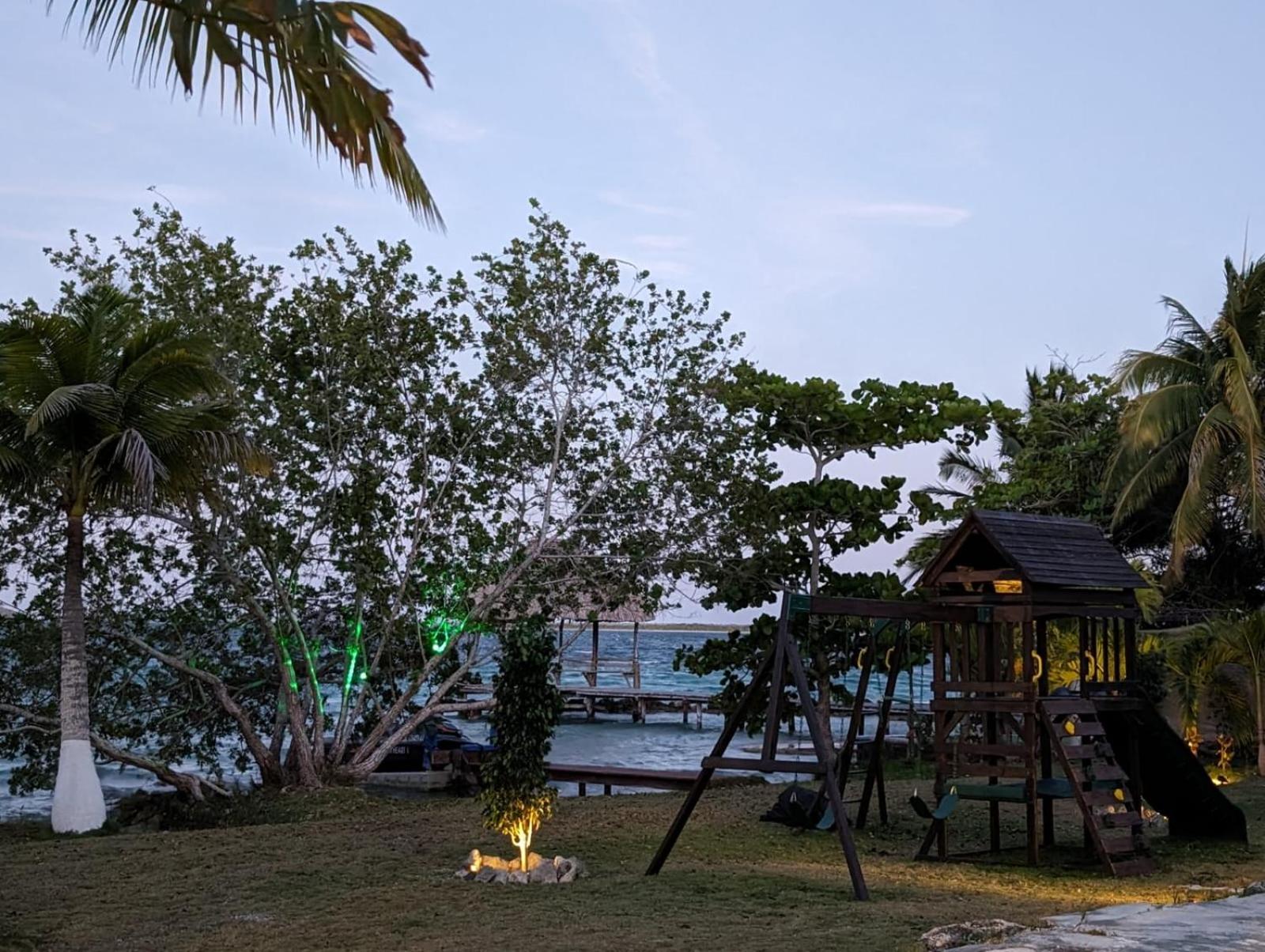 Cabaña con muelle privado en la Laguna de Bacalar, foto 15