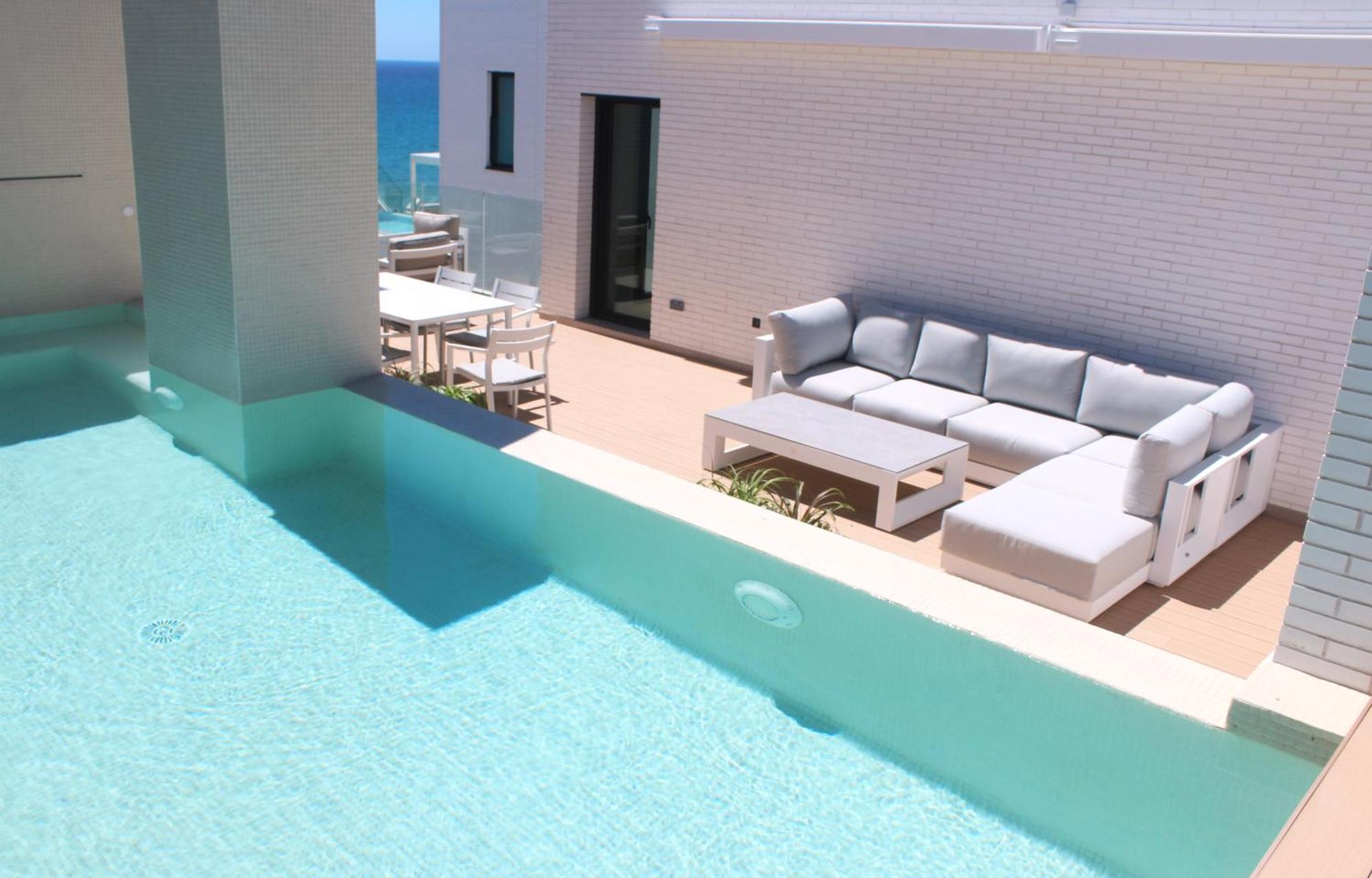 Luxury penthouse with private pool