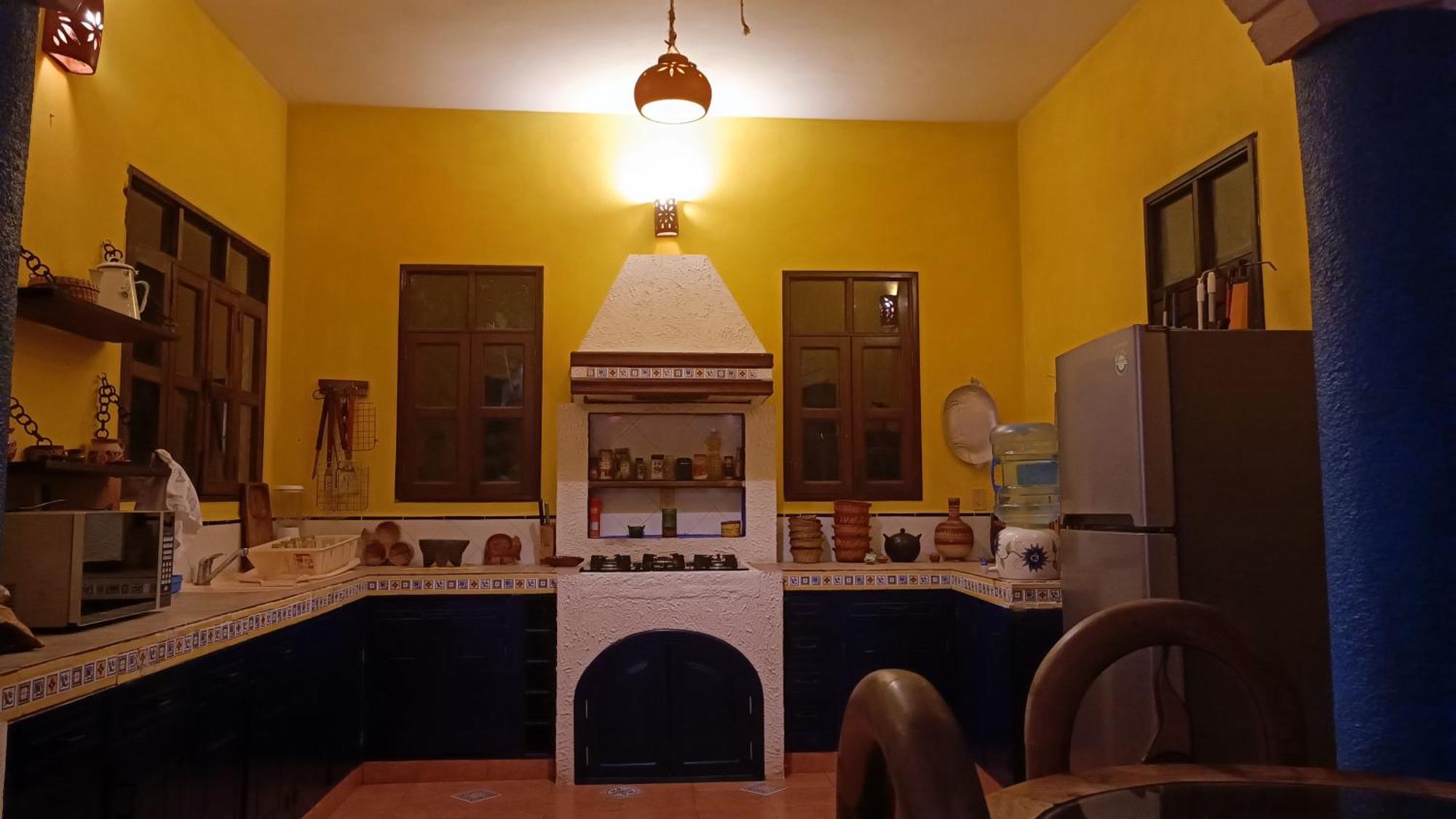 La casa de piedra y colores en Chichén Itzá, foto 8