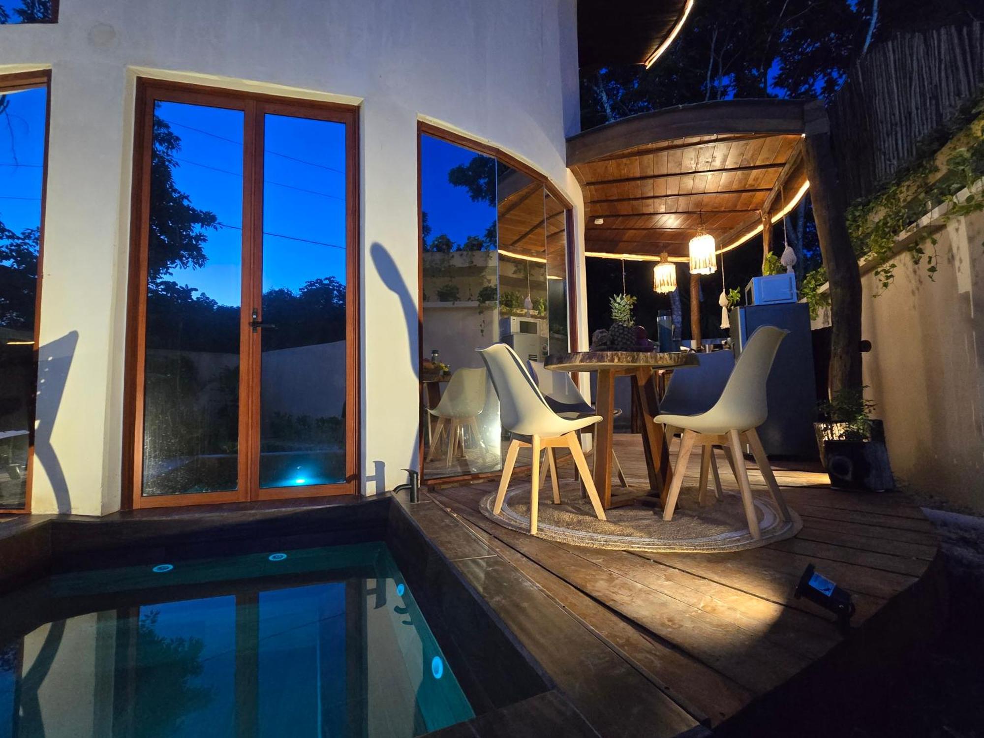 Villa con jacuzzi en Bacalar, foto 12