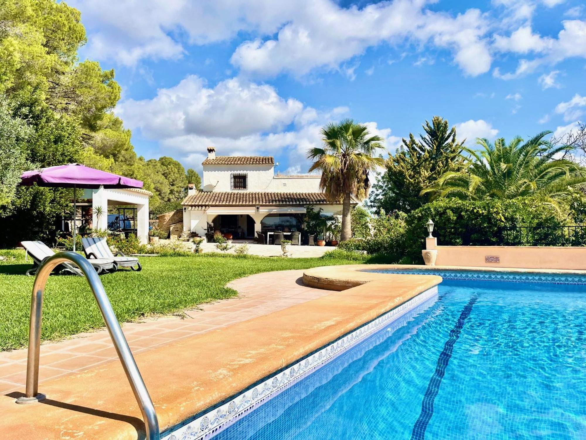 Casa rural exclusiva con vista al mar en Calpe