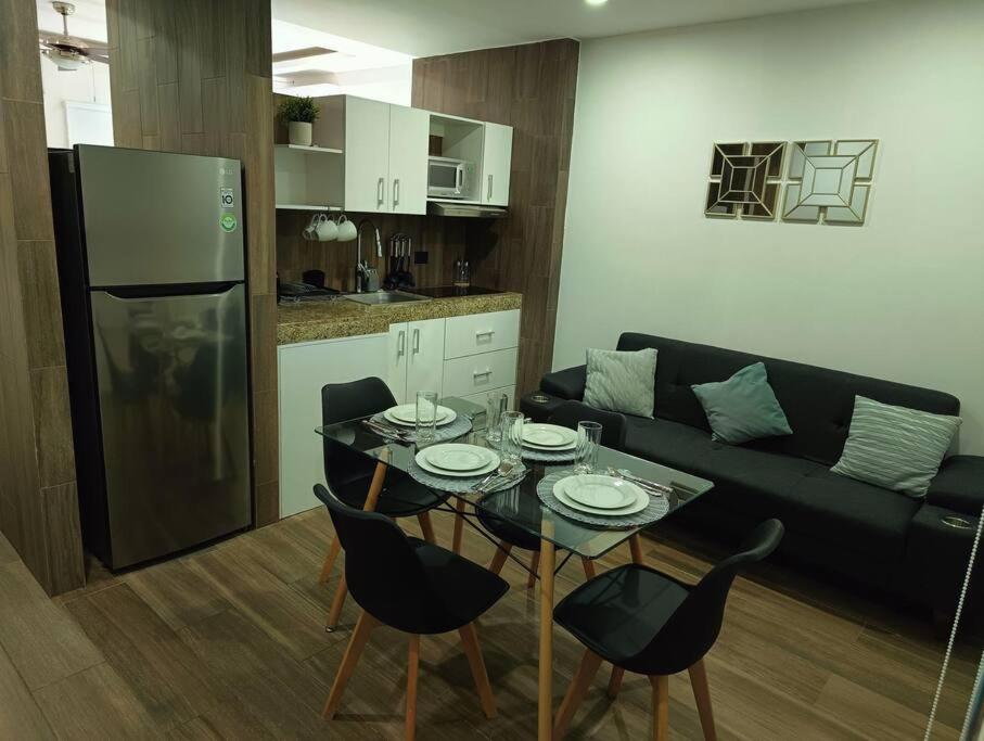 Moderno 1BR sauna gimnasio alberca a cuadras de la 5ta av centro, foto 9