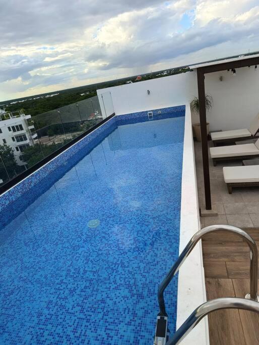 Depto Moderno 1BR gimnasio sauna jacuzzi y piscina rooftop, foto 11