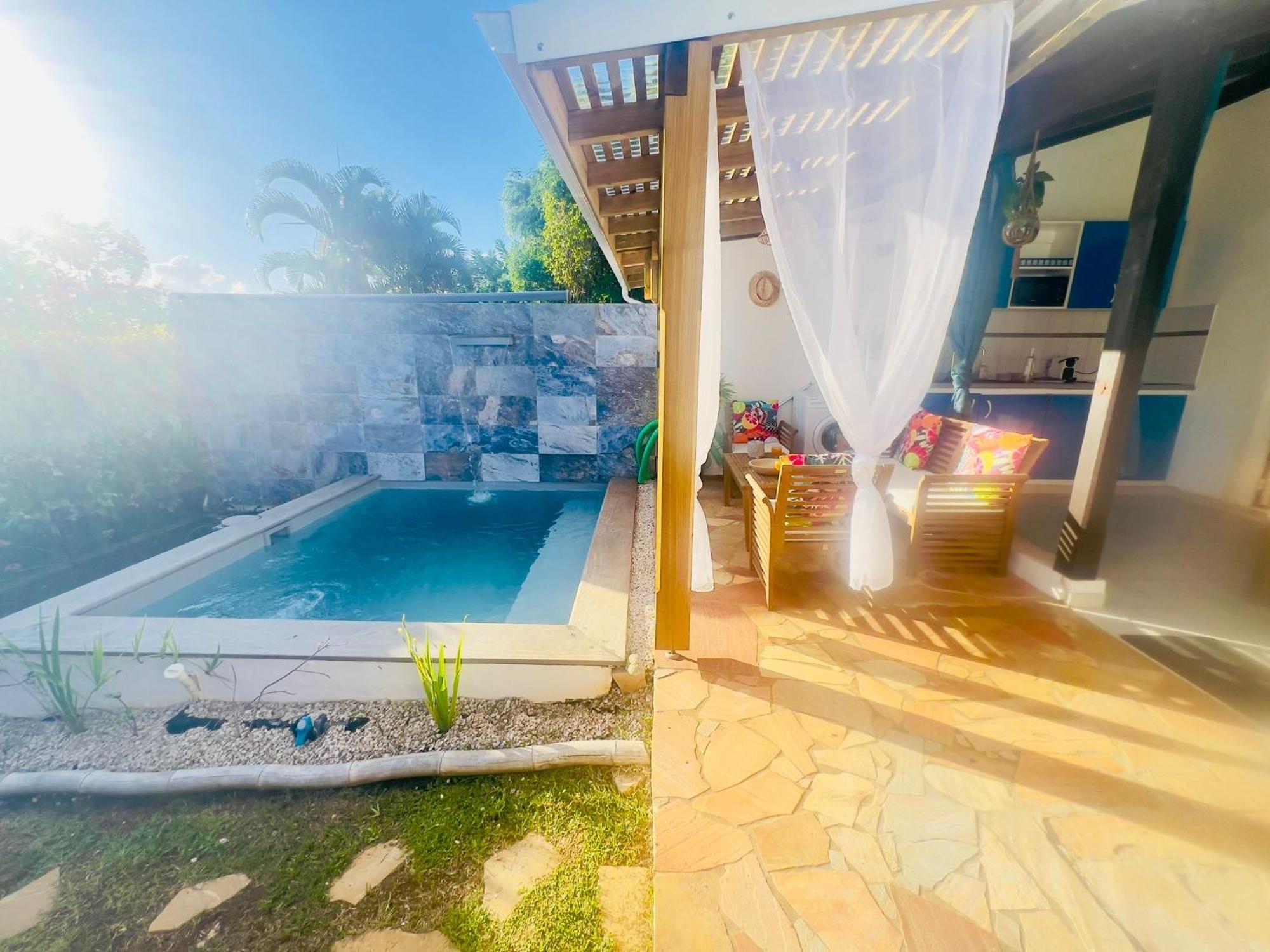 Zandoli piscine, vue mer, paisible, jardin, imagen 3