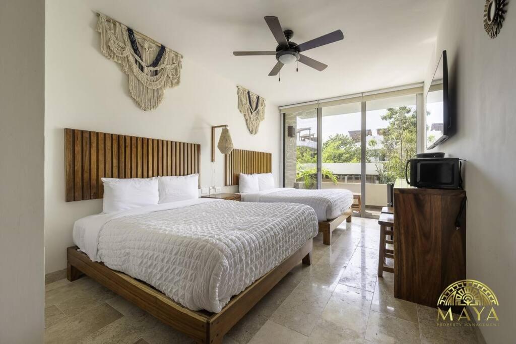 NHOA 205A Lux 2BR Condo Pool View in Aldea Zama, foto 6