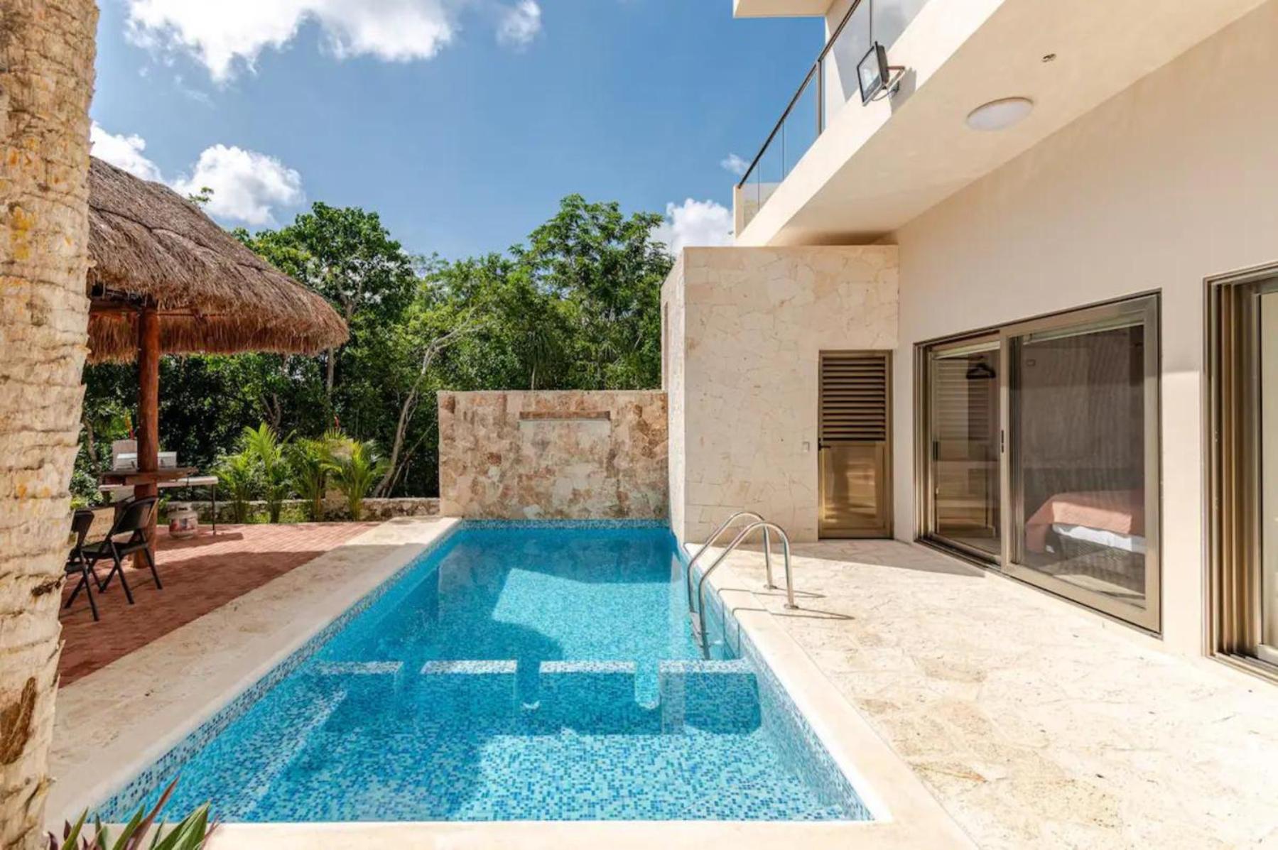 Habitación 1 Cama King, Tulum Country Home, con Muelle de Pesca, Club de Playa, Alberca, Cenote y Campo de Golf, Contrata Day Pass Bahia Principe, foto 6