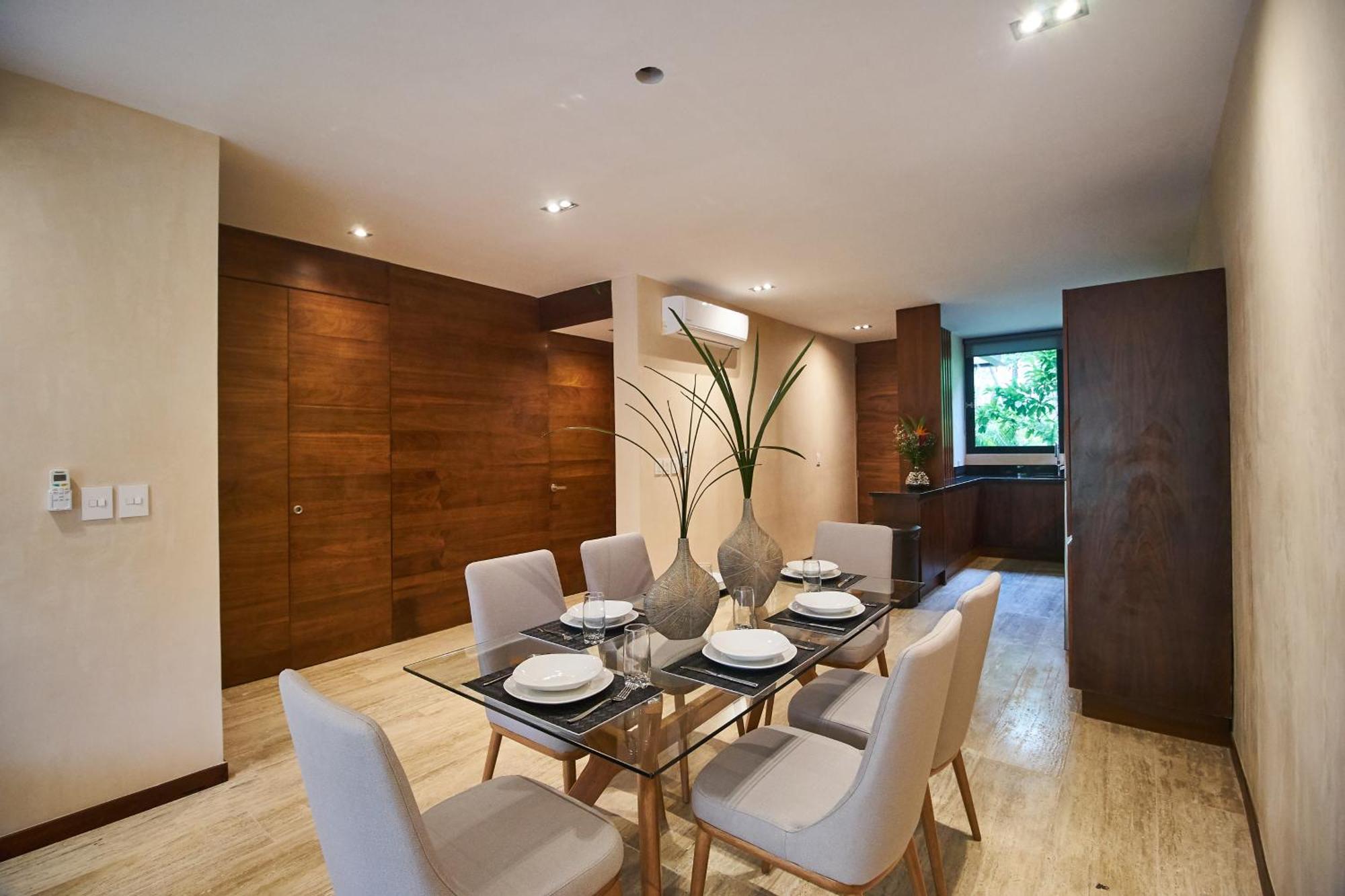 Spacious Aldea Zama Ground Floor Condo with Private Pool, imagen 5