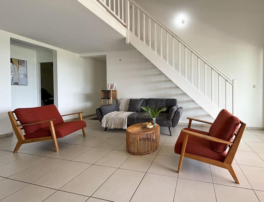 Bel appartement duplex T4 Laboté, vue mer, a 600m de la plage de Diamant, foto 10
