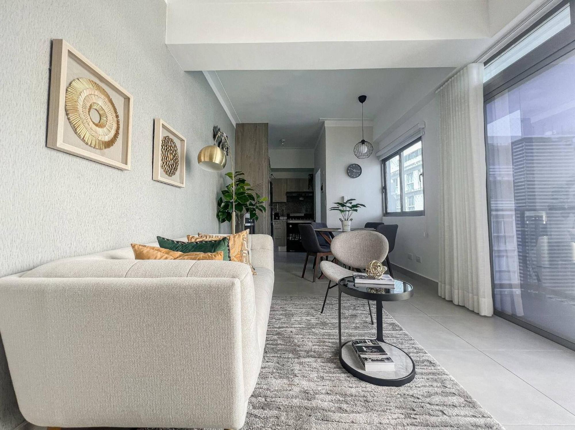 Goistay Elegant Refugio Caribeo 1br Gym Pool Naco APT 9F, foto 12