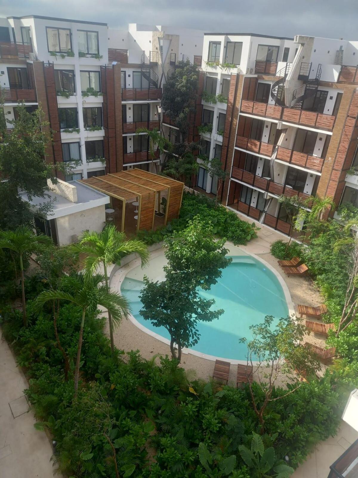 New 2 bedroom apartment with jacuzzi in Tulum, foto 10
