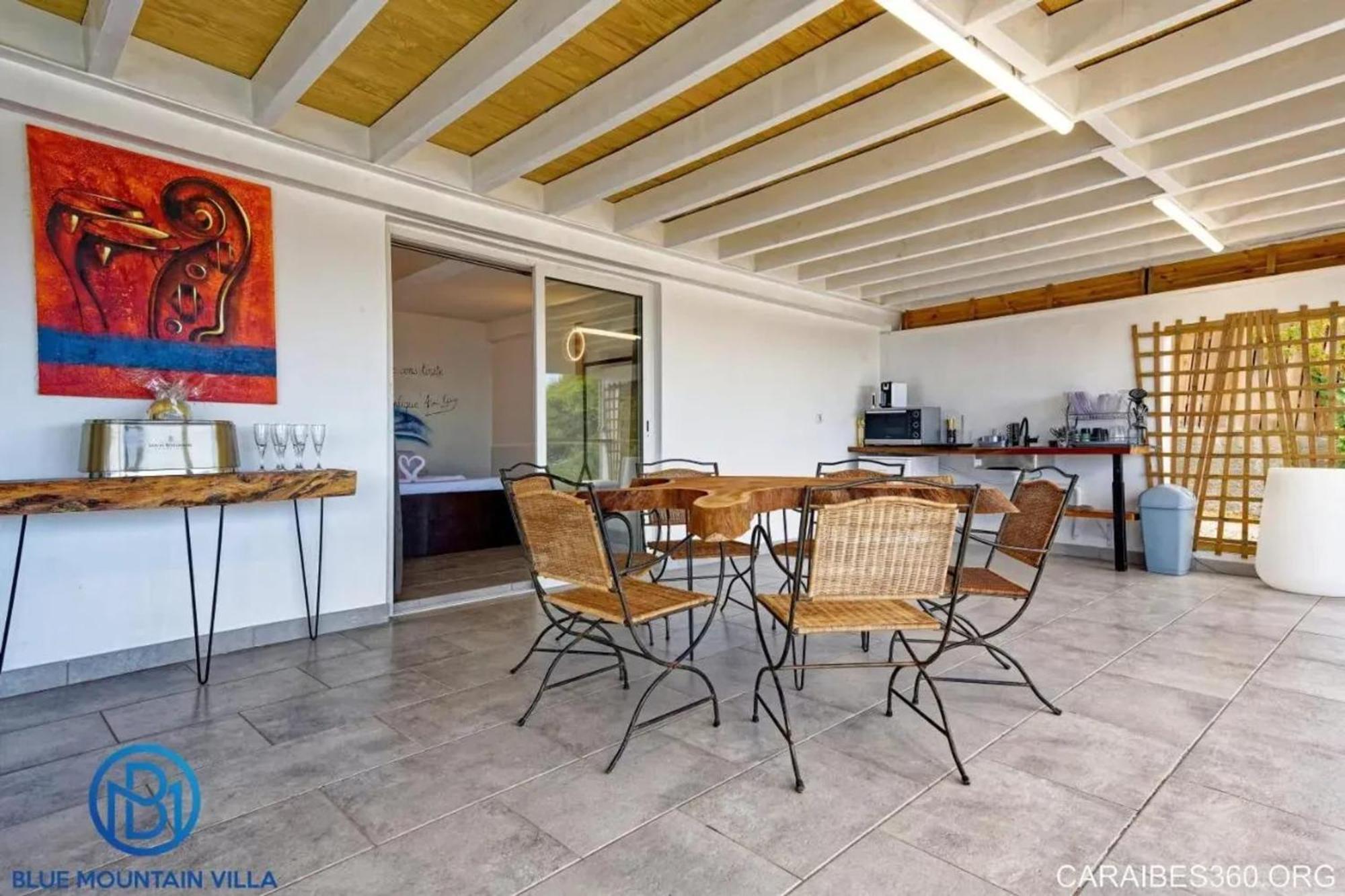 Villa élégante avec vue sur mer et montagne au Carbet, foto 9
