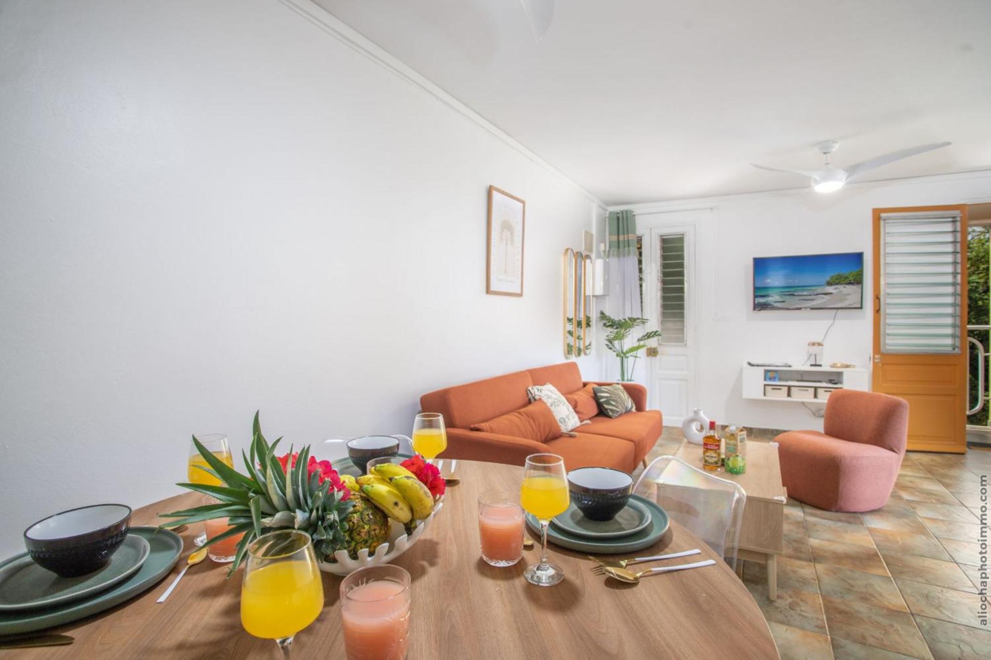Évasion en Martinique appartement cosy avec balcon et vue, foto 6