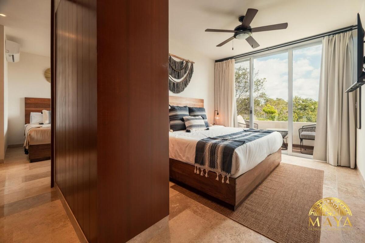 NHOA 312A Lux 2BR Condo Top Jungle View Aldea Zama, foto 13