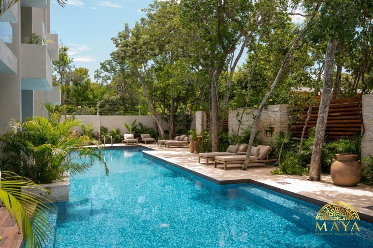NHOA 205B Lux 1BR Condo Pool View in Aldea Zama, foto 7