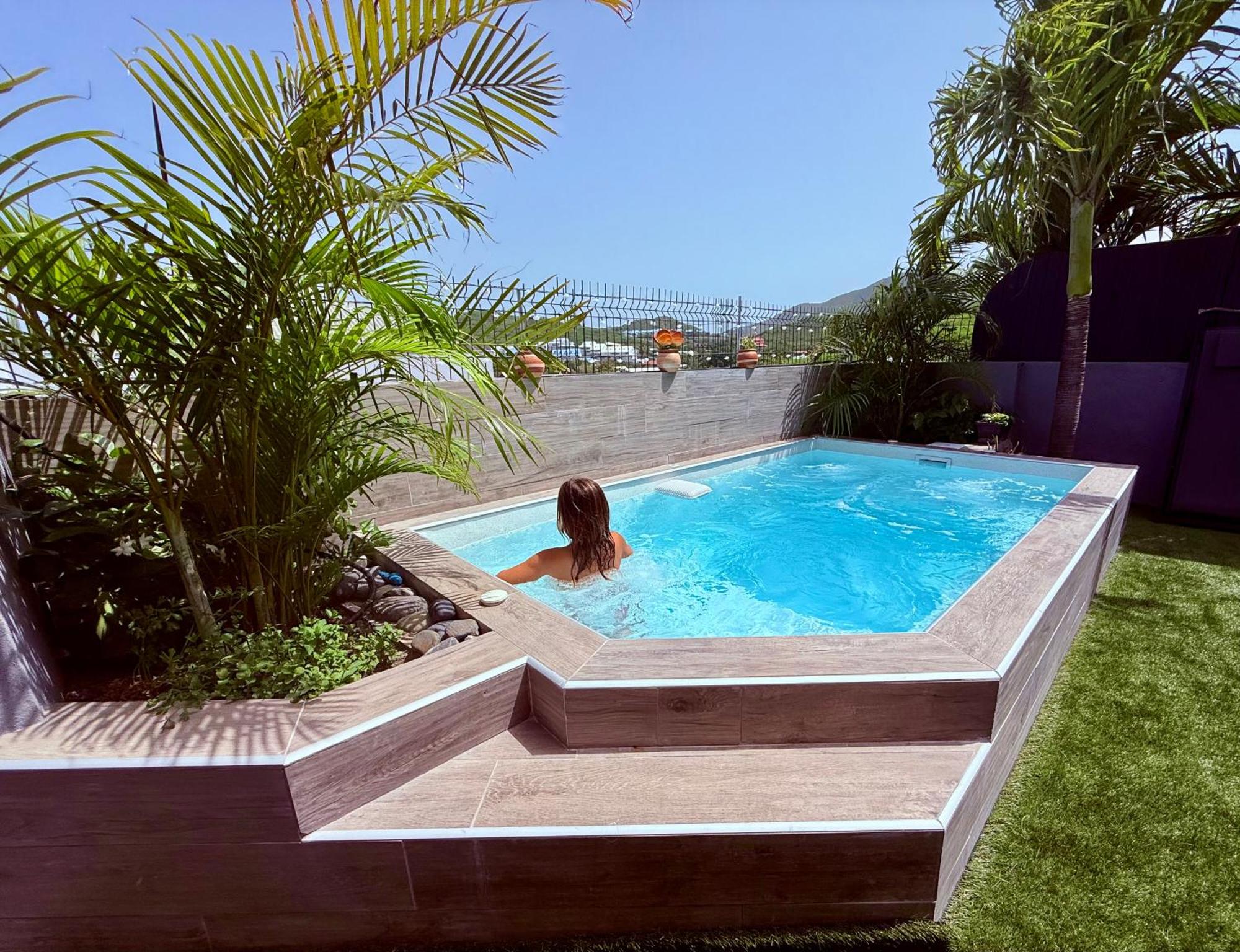 Casa bohème et spa privé 5mn Orient Baie