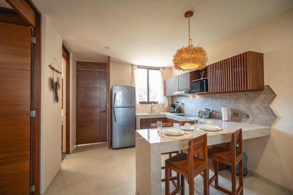 Tulum Getaway - 1BR with 2 Queen Beds Pool Office Area & Gym, foto 10