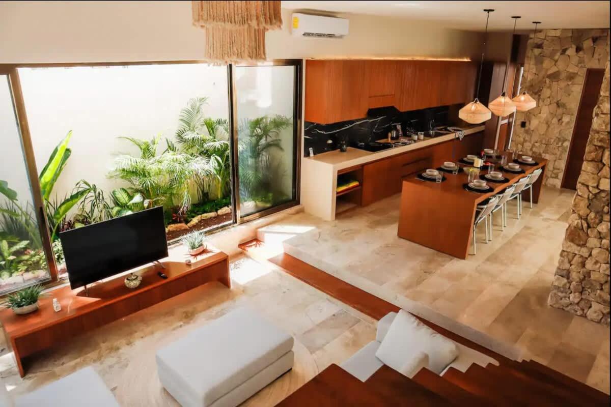 Spacious 4BR Villa with Private Pool & Lush Courtyard in Tulum