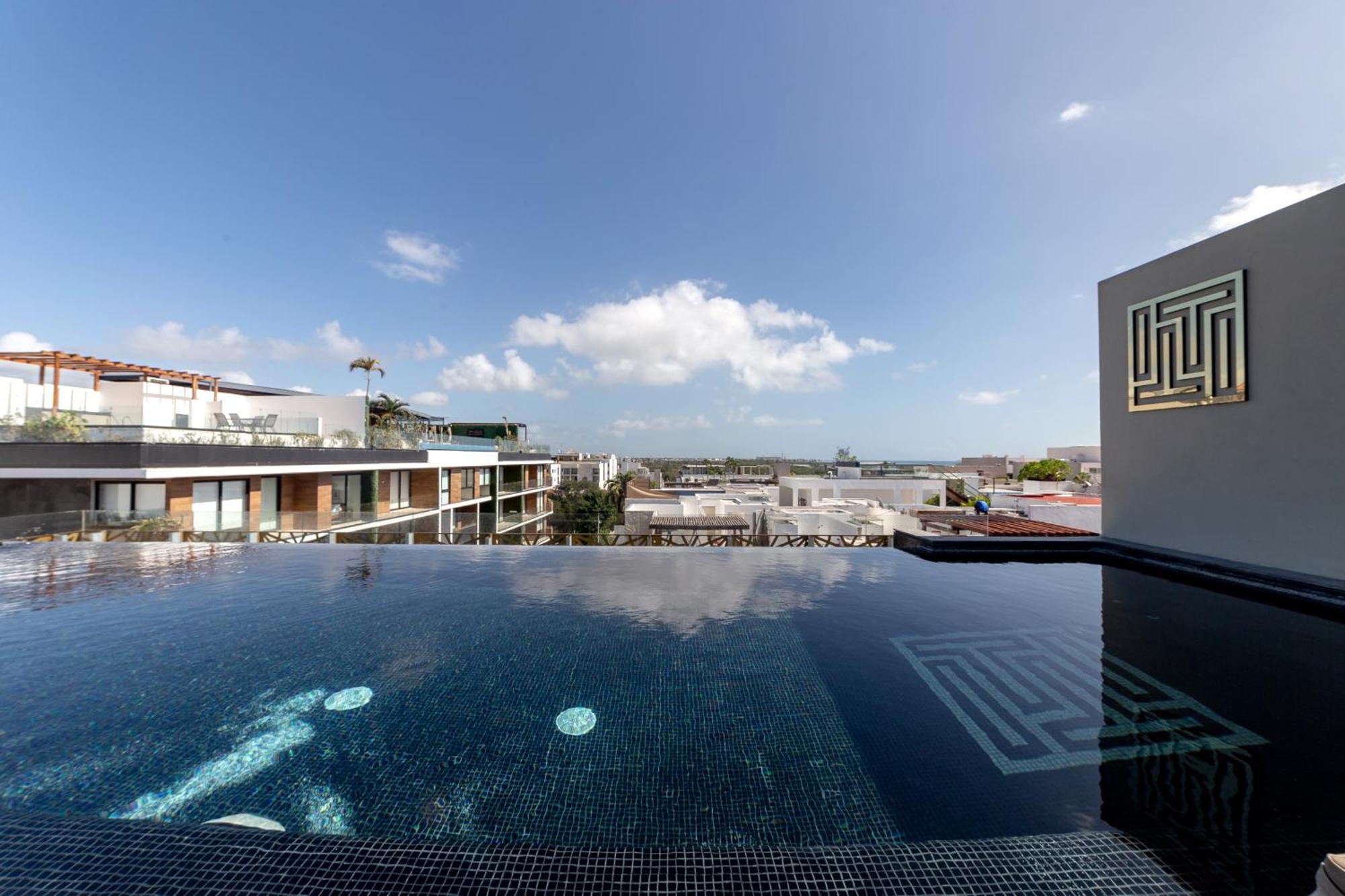 Modern Apartment with Pool in Playa del Carmen 2 BR, foto 13
