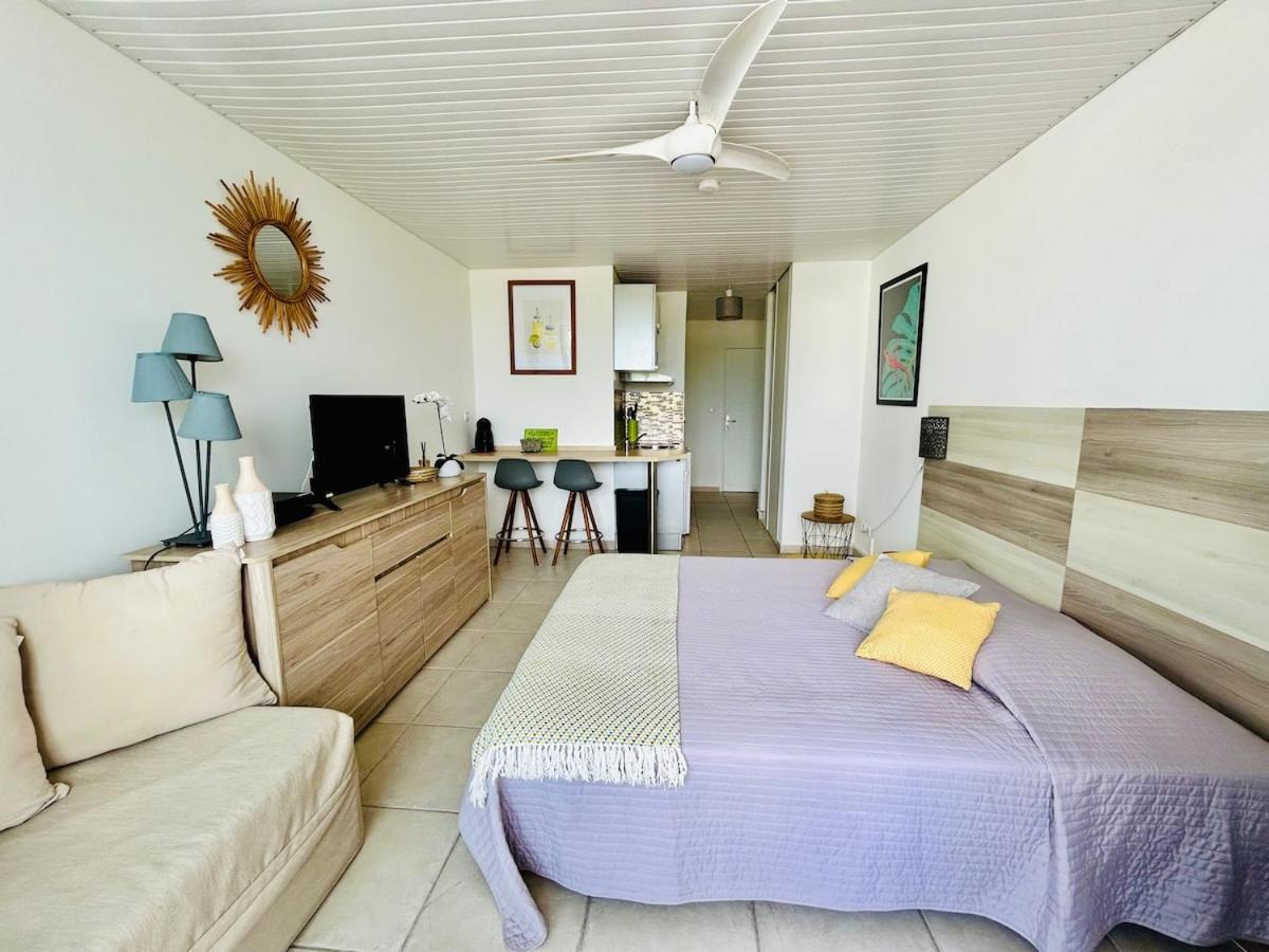 Soleilcaraïbe Studio - direct beach access Gosier