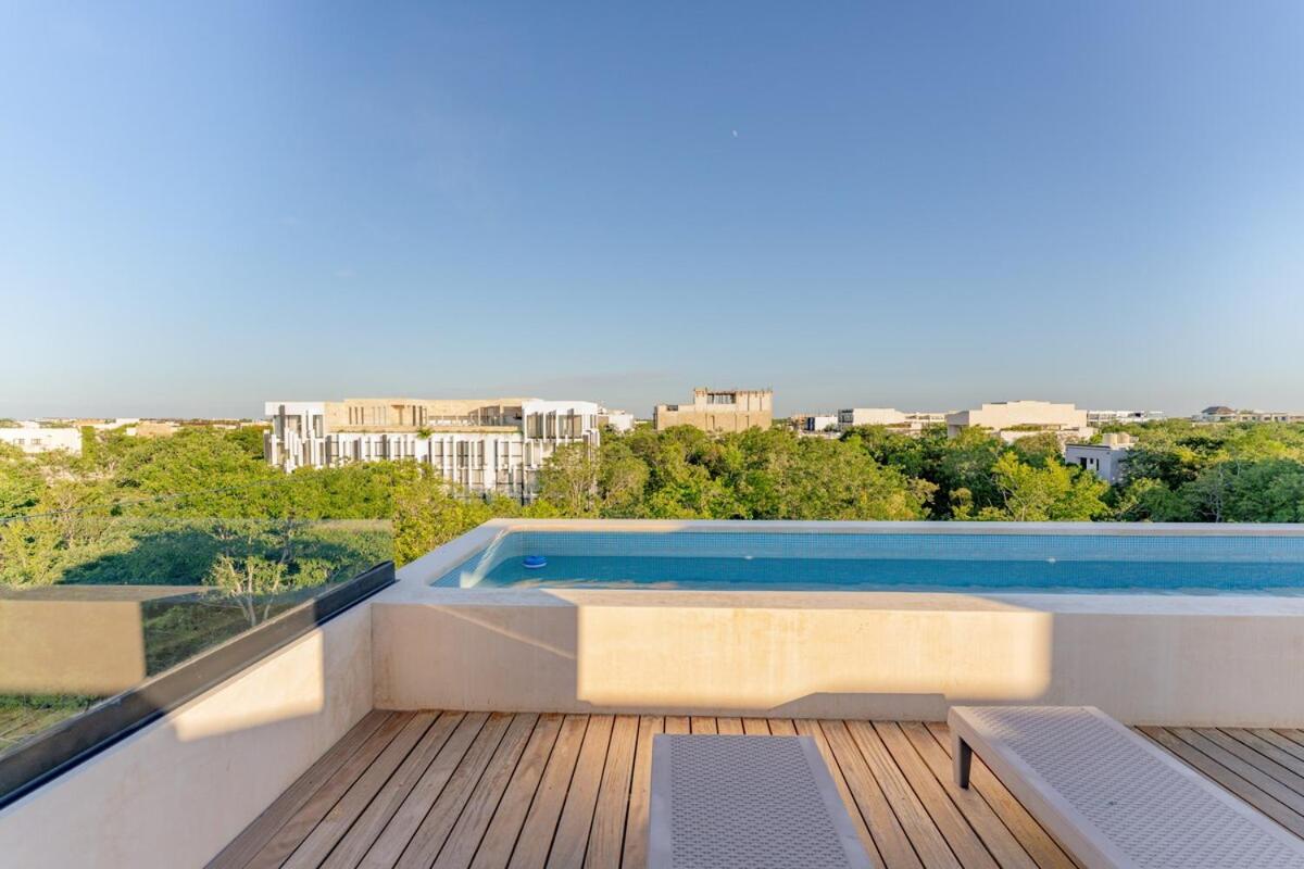 Luxury apartment at Chichíl Pool Gym Access, foto 12