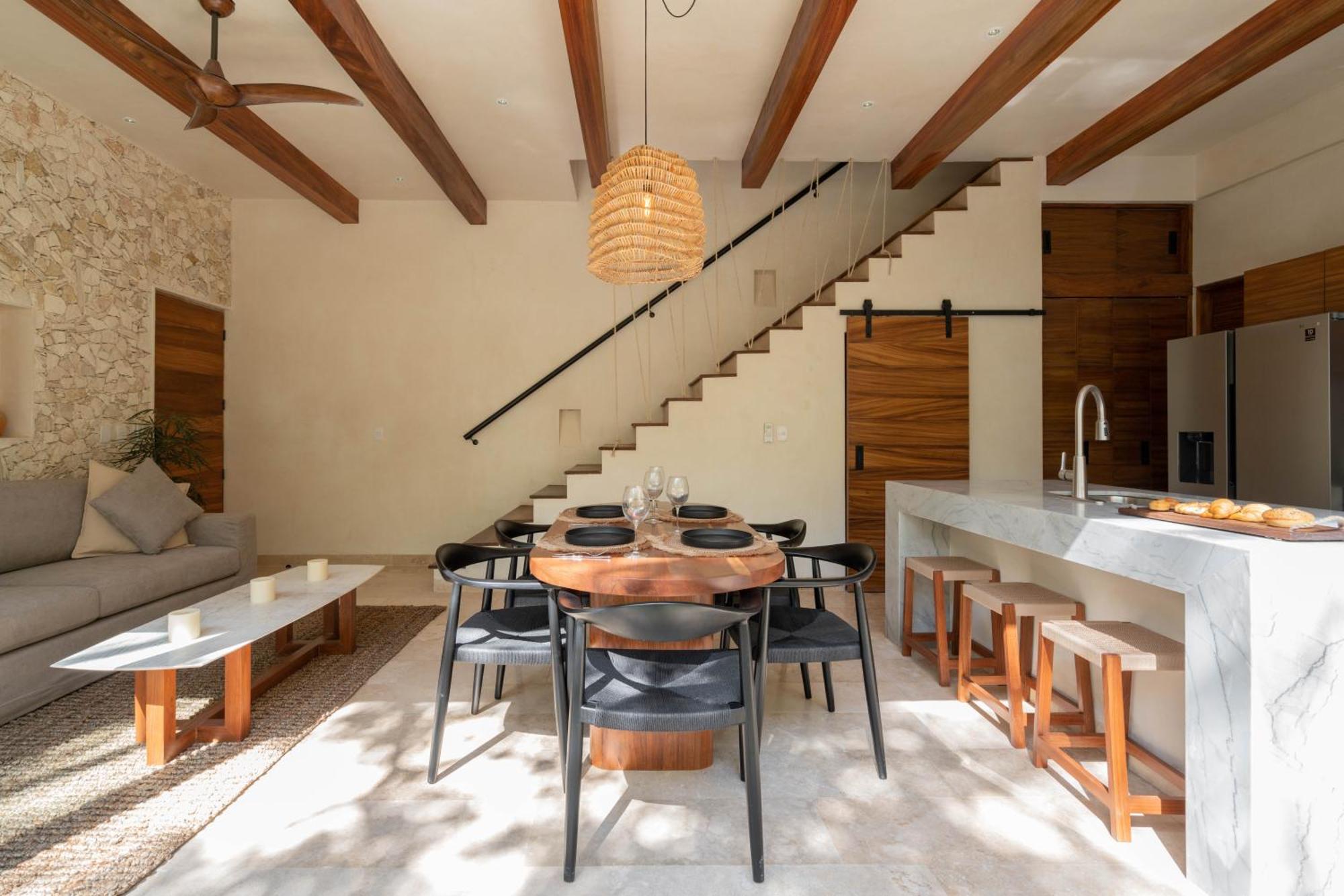 Chic Villa-Apartment in Aldea Zama, Private Pool & Security, foto 7