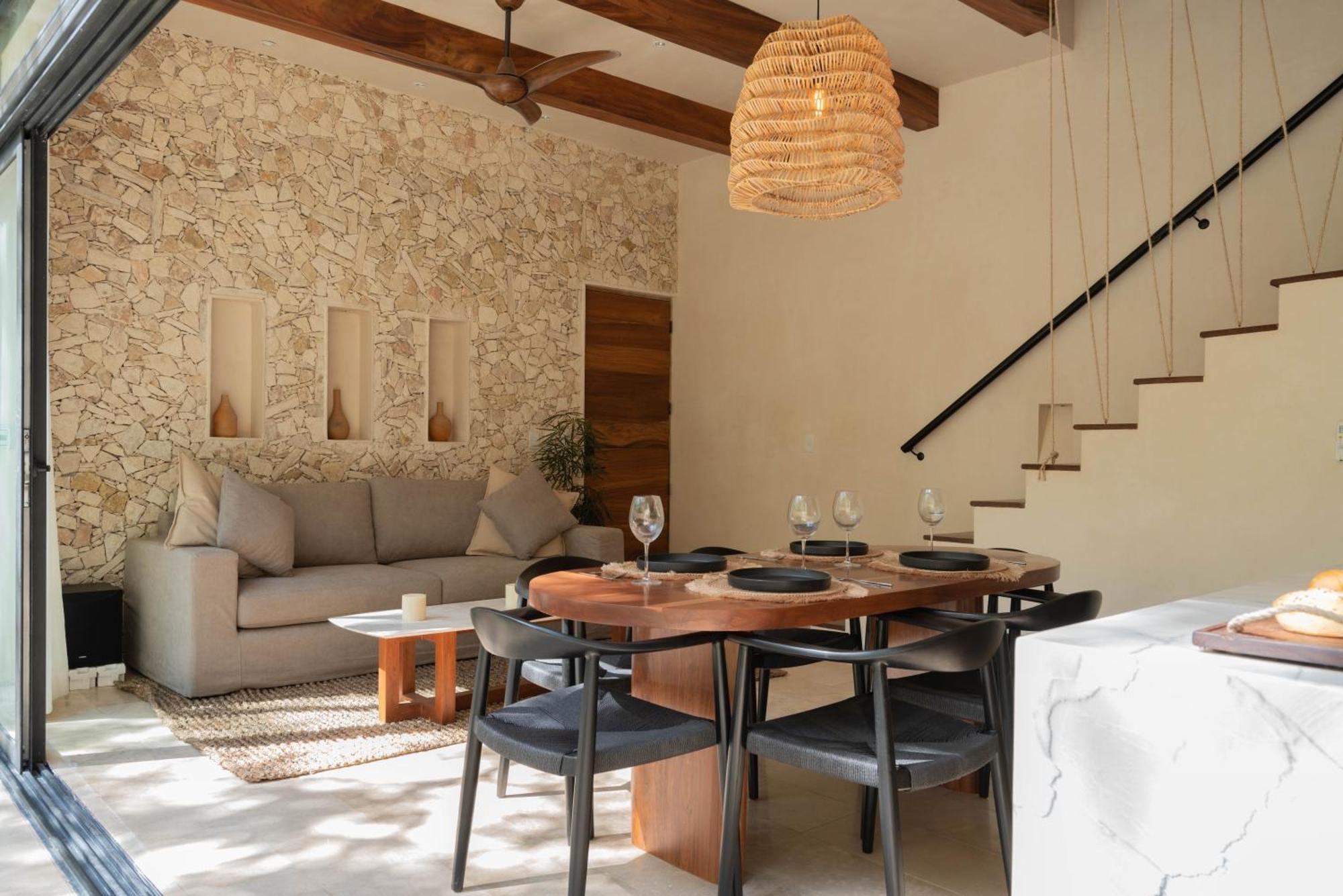 Chic Villa-Apartment in Aldea Zama, Private Pool & Security, foto 10