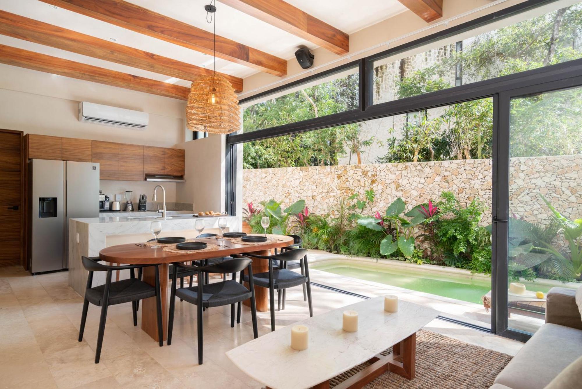 Chic Villa-Apartment in Aldea Zama, Private Pool & Security, imagen 5