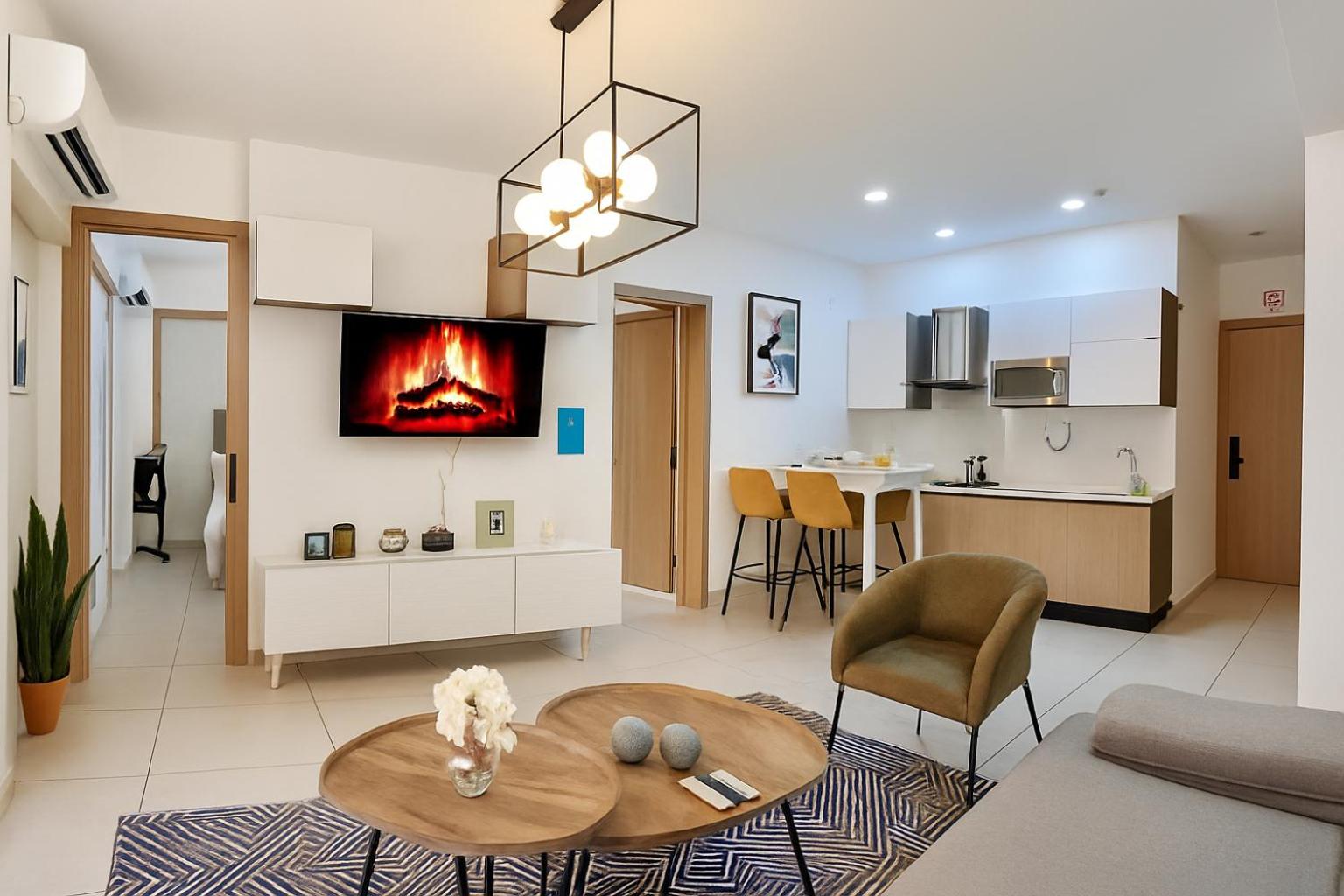 Modern Apartment in Arroyo Hondo with Pool Gym and Balcony, imagen 2